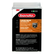 Bondo Fiberglass Resin, 00402, 0.9 Quart