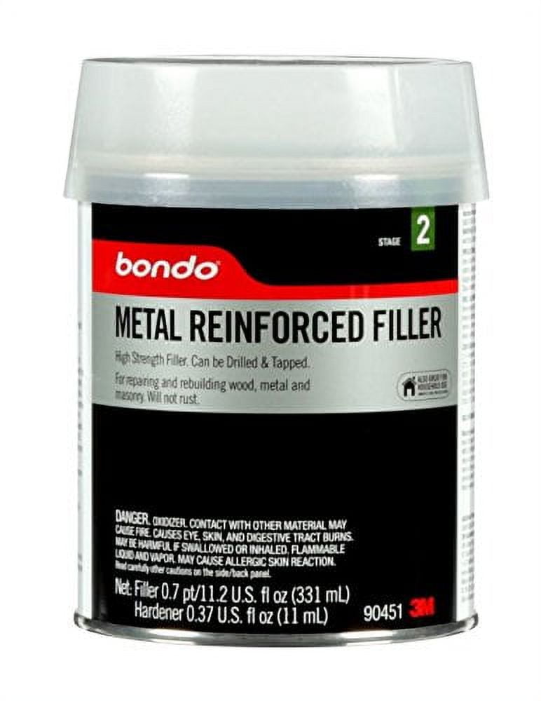 Bondo Metal Reinforced Filler for Automotive, Body, Fiberglass & Wood
