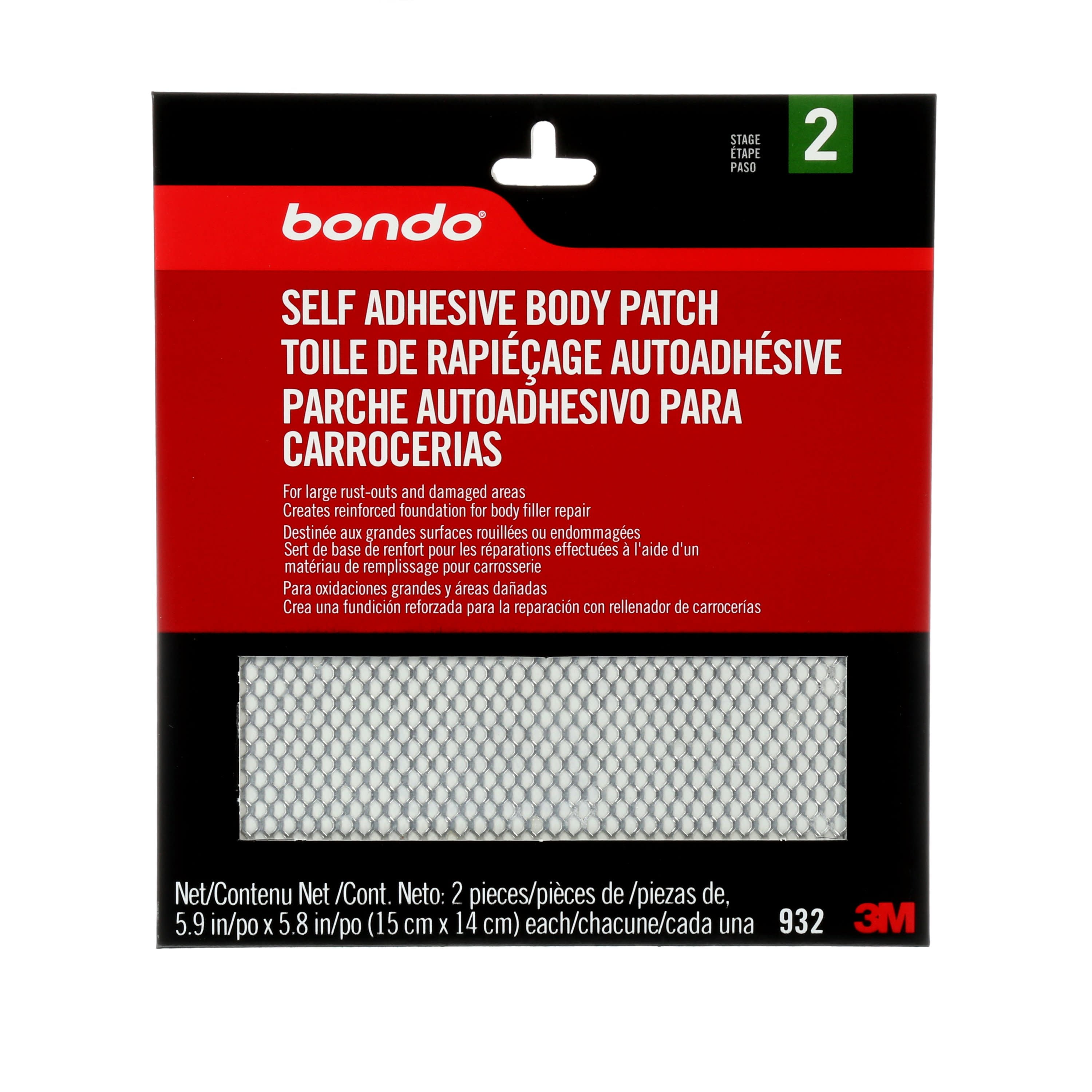 Bondo 932 Self Adhesive Body Patch