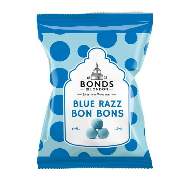 Bonds of London Blue Razz Bon Bons Bags 110g