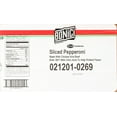 thumbnail image 1 of Bonduelle Bonici Chicken and Beef Sliced Pepperoni, 12.5 Pound -- 2 per Case, 1 of 3