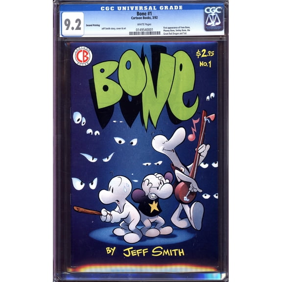 Bone #1 - CGC 9.2 Comic Book