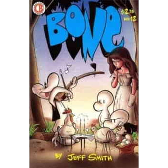 Bone #12 (2nd) VF ; Cartoon Books Comic Book