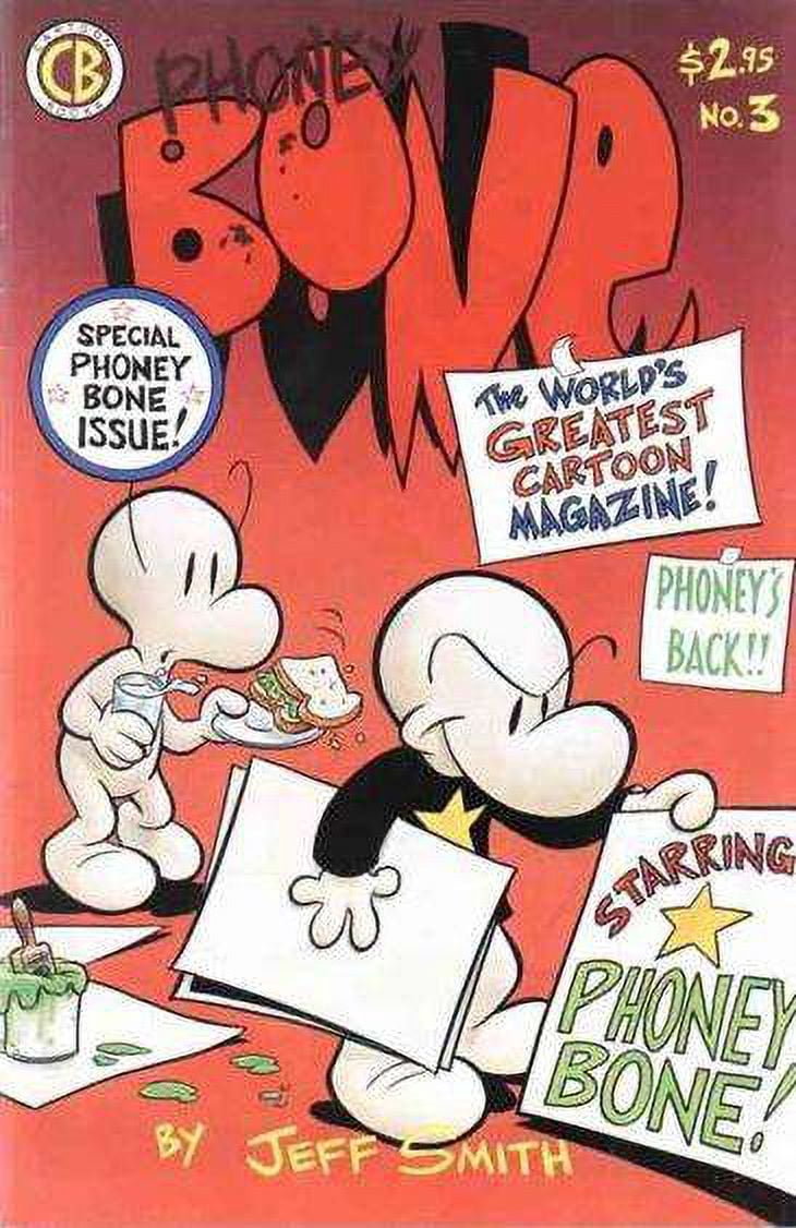 Bone #3 (6th) VF ; Cartoon Books Comic Book - Walmart.com