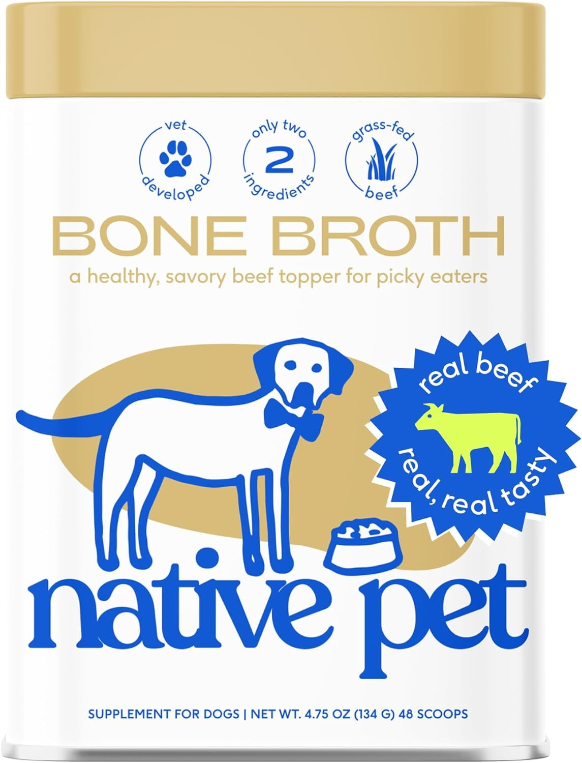 Bone Broth for Dogs and Cats Dog Bone Broth Powder for Dog Food