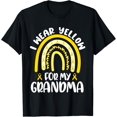 thumbnail image 1 of Bone Cancer Sarcoma Support I Wear Yellow For My Grandma T-Shirt, 1 of 4