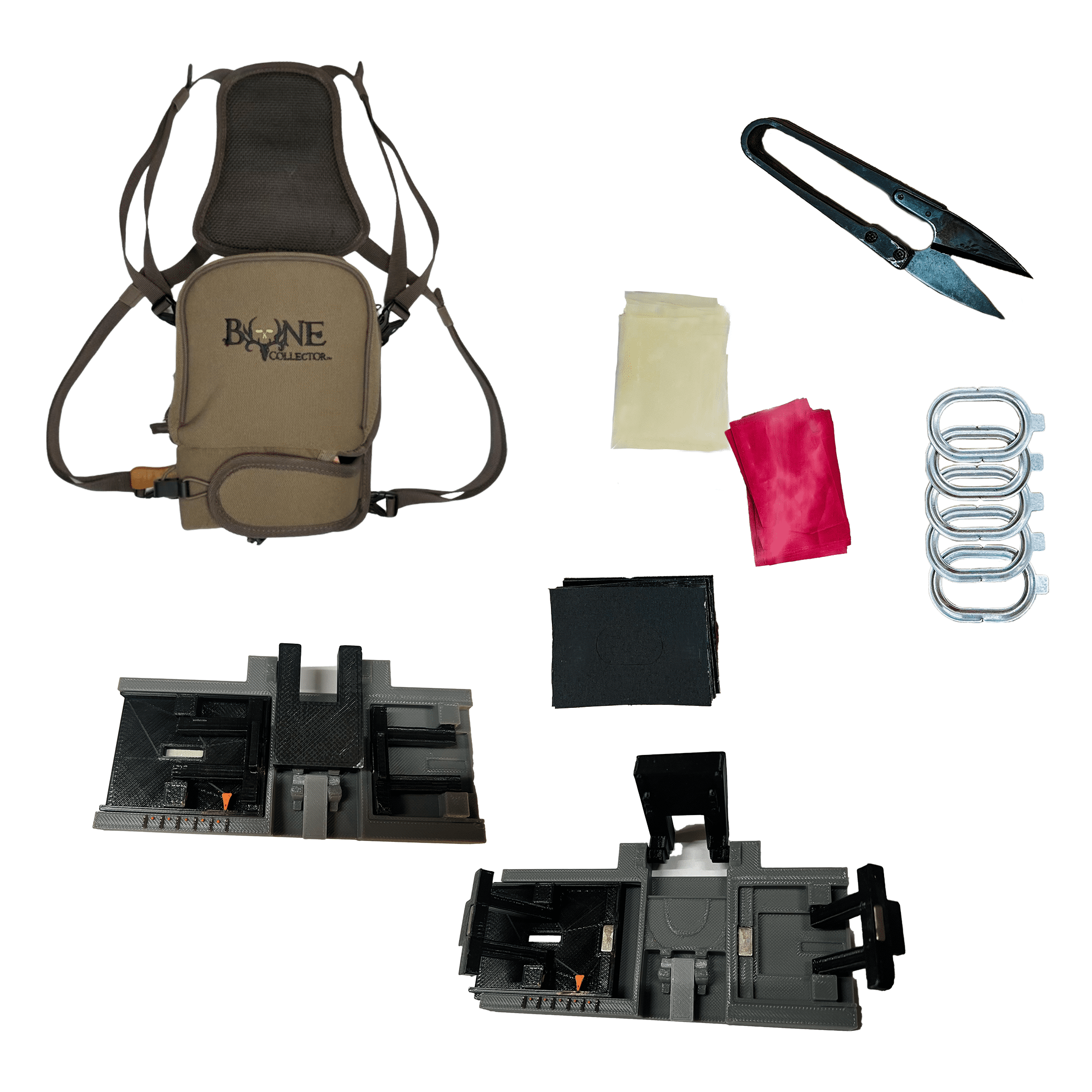 Bone Collector Game Calls BC Quick Chest Pack with Lil' Jiggy DIY Mouth ...