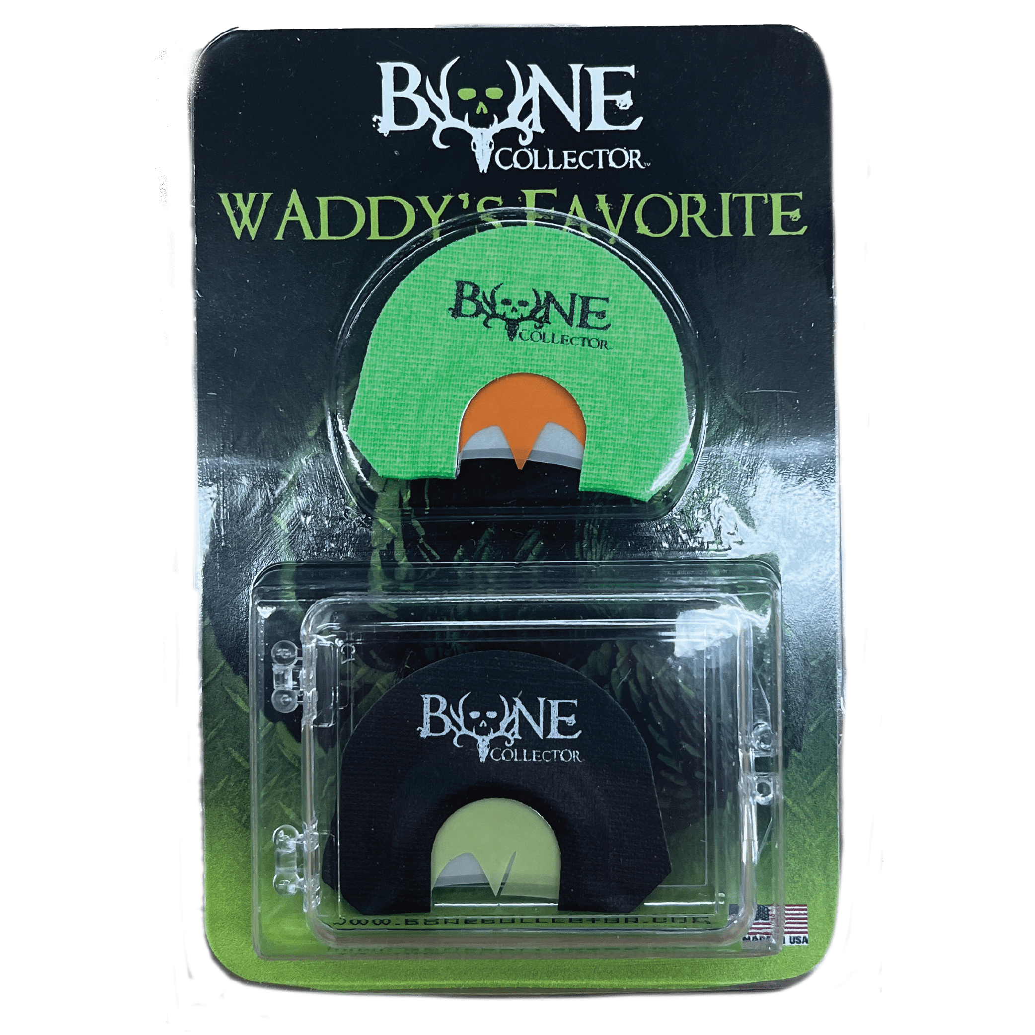 Bone Collector Game Calls - Waddy's Favorite 2 Pack Turkey Mouth Calls