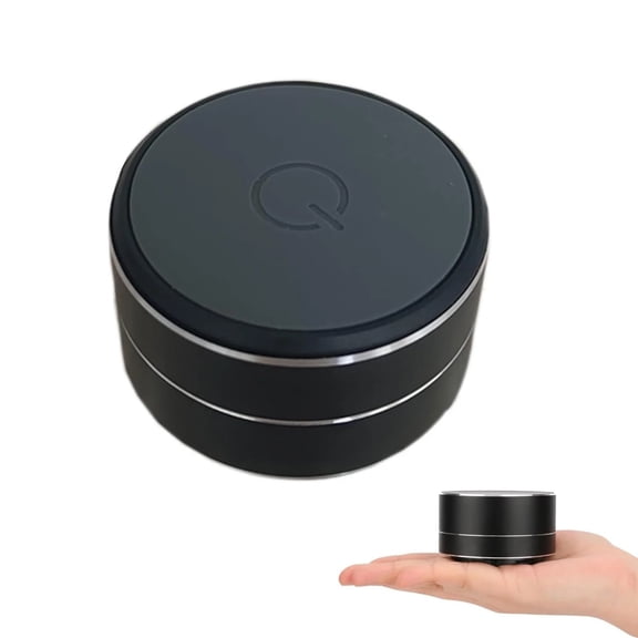 Bone Conduction Bluetooth Speaker, Black, with Suction Cup