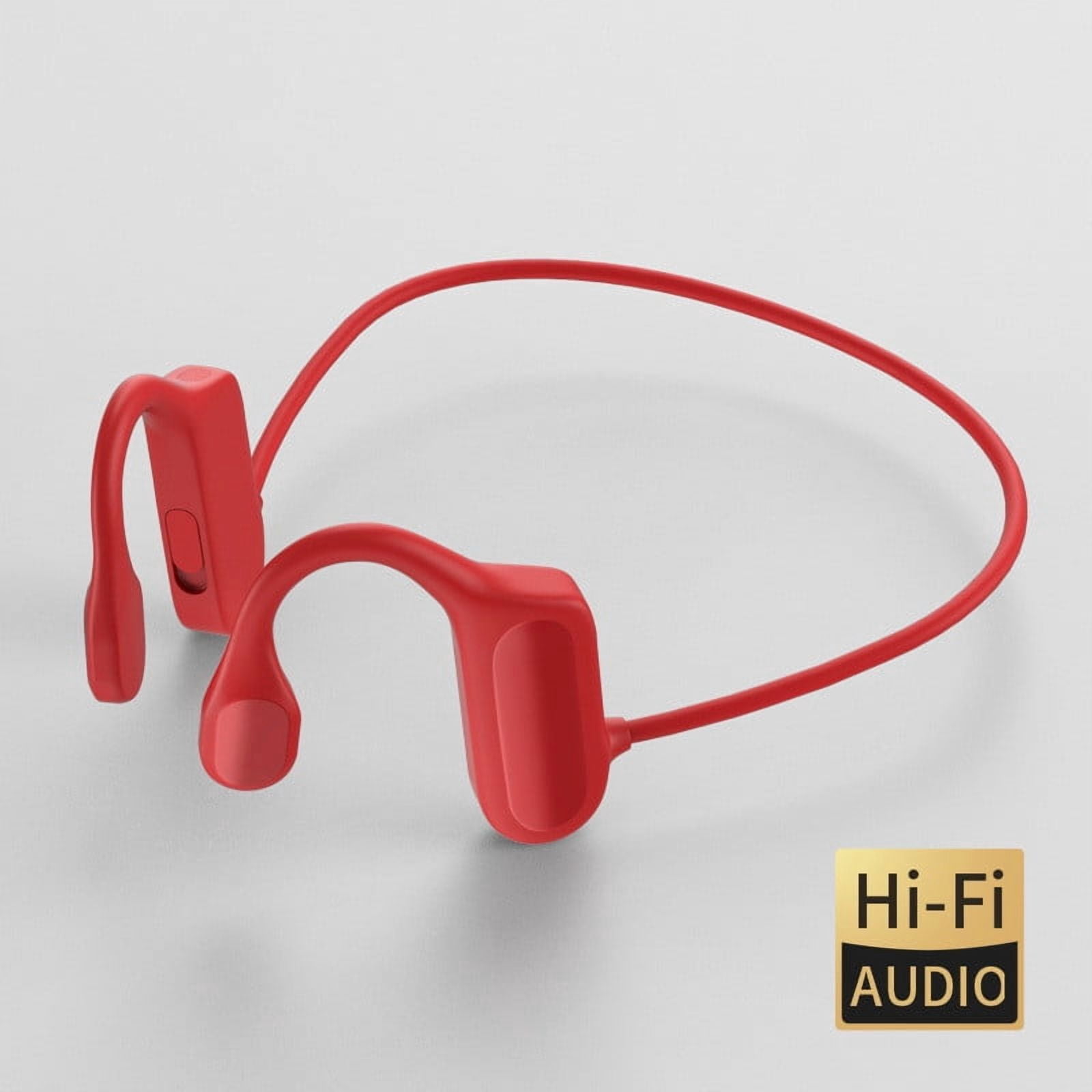 Bone Conduction Concept Bluetooth Headset, Ear-mounted Non-ear Movement ...