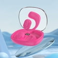 thumbnail image 1 of Bone Conduction Headphones Bluetooth 5.3 Open Ear Headphones with Mic, Premium Loud Sound 8Hrs Playtime Bluetooth Headphones, IPX6 Waterproof Sports Headset for Running, Cycling, Walking,Hot Pink, 1 of 4