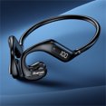 thumbnail image 1 of Bone Conduction Headphones Bluetooth 5.3 Open Ear Sport Headset, Digital LED Display IPX6 Sweat Resistant Stereo Earphones 10H Playtime for Running Gym Calls, 1 of 9