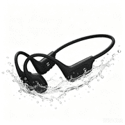Bone Conduction Headphones, Bluetooth 6.0 Open Ear Wireless Bluetooth Earbuds with Stable Connection, Ultra-Light 10Hrs Playtime Sports Headphones, IPX8 Waterproof Headset for Running, Cycling, Walk