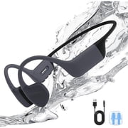 Bone Conduction Headphones, IPX8 Waterproof Bluetooth 5.4 Open Ear Headphones with 32G MP3 Memory for Swimming, Running, Cycling - Swimming Headphones Underwater Modern