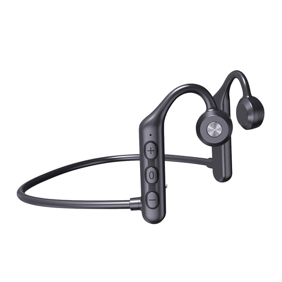 Bone Conduction Headphones IPX8 Waterproof Swimming Headphones Open Ear Headphones with MP3 Mode 32GB Memory 8H Playtime Bluetooth 5.4 Ear Buds Secure Fit for Running and Fitness(Black)