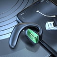 thumbnail image 1 of Bone Conduction Headphones, Wireless Bluetooth Open-Ear Sports Headphones with Mic, Type-C Quick Charging Long Battery Life, Upgrade Waterproof Earphones for Running, Cycling, Workout, Gift - Green, 1 of 2