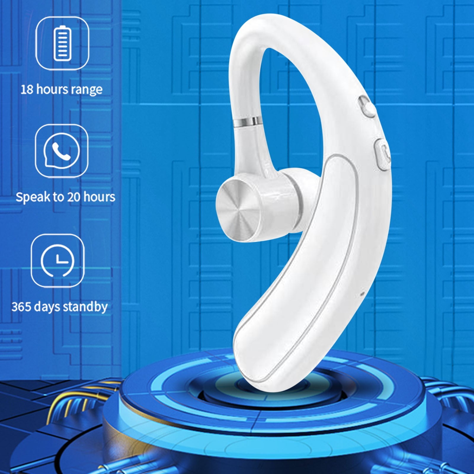 Eppfun Bone Conduction Sports Headphones, Open-Ear Wireless - View #10