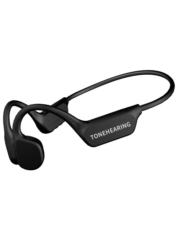 Bone Conduction Personal Sound Amplifiers, Open Ear Bluetooth 5.3 Sound Amplification Device, Dual Mode Sound Amplifier & Wireless Headphones, Noise Reduction IPX6 Waterproof for Adults