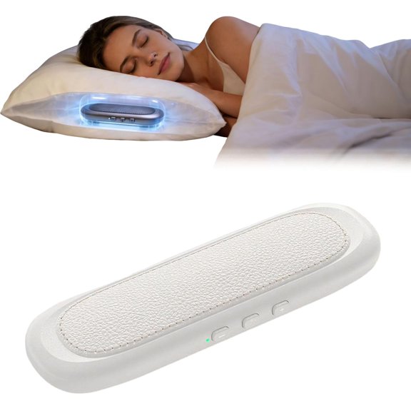 Bone Conduction Under Pillow Sleep Speaker,Bluetooth Mini Portable Wireless Pillow Speaker with Sleep Timer & Auto-Off for Bedtime Music & Audiobooks for Side Sleepers & Deep Sleep