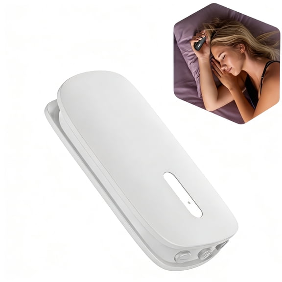Bone Conduction Pillow Speaker - Under Pillow Bluetooth Sleep Aid Speaker - Wireless Mini Music Box for Relaxation, Meditation, and Baby Soothing - Earbud-Free Comfort with Auto Shut-off Timer