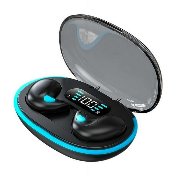 Bone Conduction Sleep Bluetooth Headset, in-Ear 5.3 Wireless Noise Cancelling Sports Earphones, Noise Cancelling Earbuds Ear Plugs for Sleep