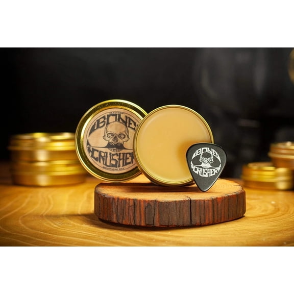 Bone Crusher Extra Strong Extra Firm Mustache Wax, 1 oz
