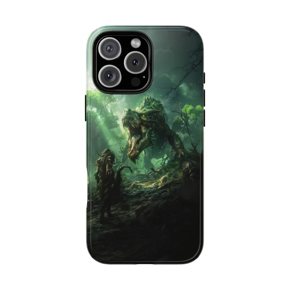 Bone Dragon Druid Fantasy Battle Case for iPhone 11-17 Pro Max