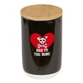 thumbnail image 1 of DII Bad To The Bone Ceramic Treat Canister, 1 of 5