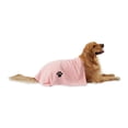 thumbnail image 1 of Bone Dry Embroidered Microfiber Pet Towel, Pink, Large, 1 of 3