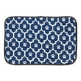 thumbnail image 1 of Bone Dry Lattice Paw Print Microfiber Print Pet Mat, 1 of 5