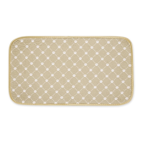 Bone Dry Microfiber Trellis Print Pet Mat