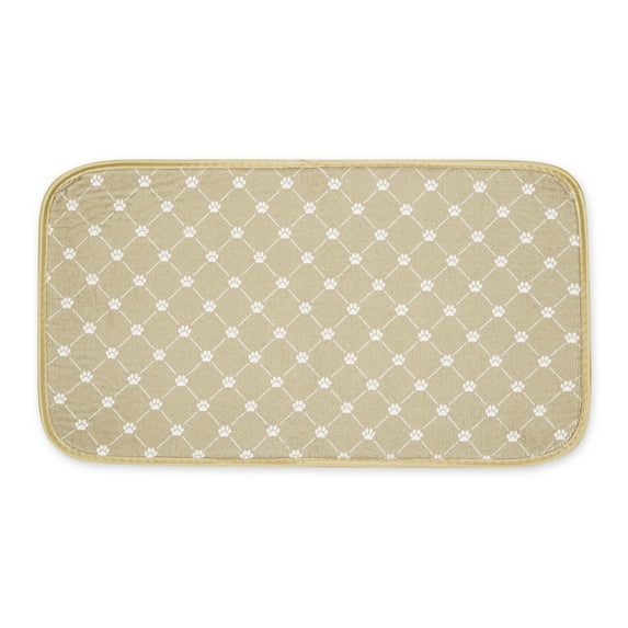 Bone Dry Microfiber Trellis Print Pet Mat