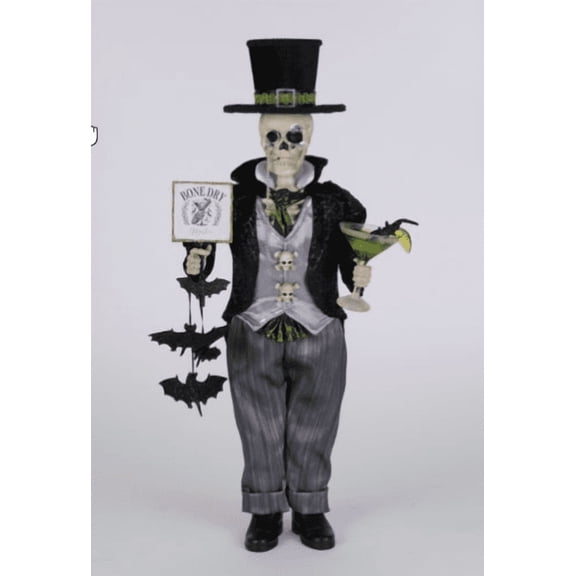 Bone Dry Martini Skeleton