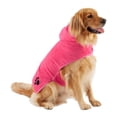thumbnail image 1 of Bone Dry Microfiber Bath Robe with Adjustable Closure for Pets, Large, Raspberry, 1 of 5