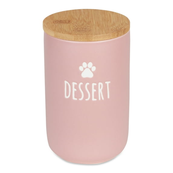 DII Dessert Pale Mauve Ceramic Treat Canister