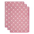 thumbnail image 1 of DII Rose Printed Trellis Paw Small Pet Towel (Set of 3), 1 of 4