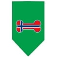 thumbnail image 1 of Bone Flag Norway  Screen Print Bandana Emerald Green Small, 1 of 1