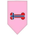 thumbnail image 1 of Bone Flag Norway  Screen Print Bandana Light Pink Small, 1 of 1