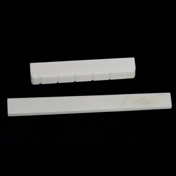 Bone Guitar Bridge Saddle Nut Replace For 6-String Classical Guitar
