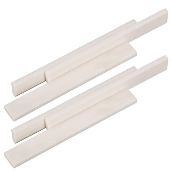 Bone Guitar String Bridge Saddle Blanks Replacement Acoustic Guitar Bone Blanks for Acoustic Guitar Mandolin Ukulele