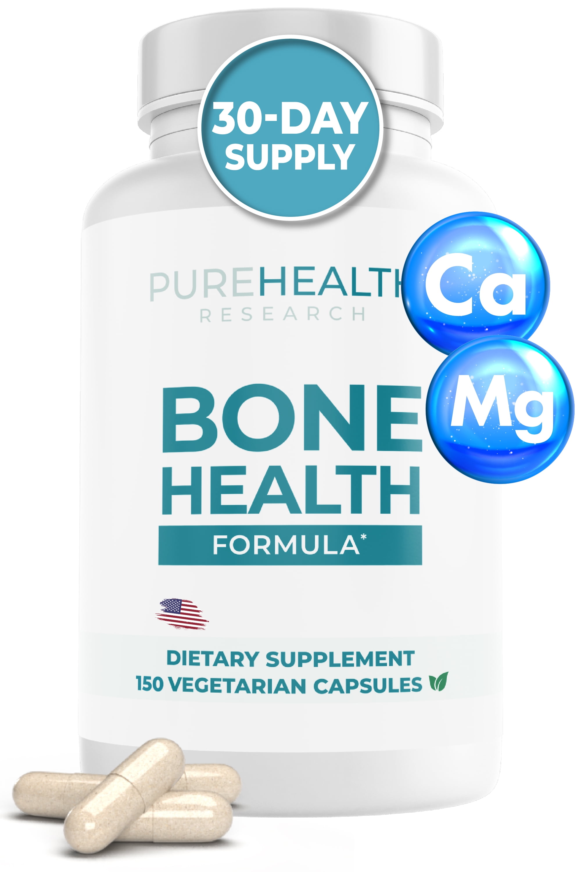 Bone Health Formula Calcium and Magnesium Supplement, Bone and