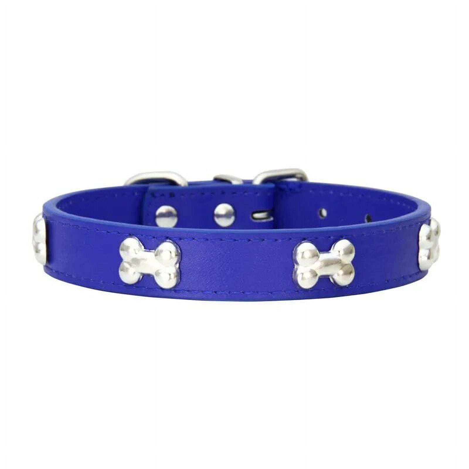 Puppy and Dog Lux Collars BONE COLLAR