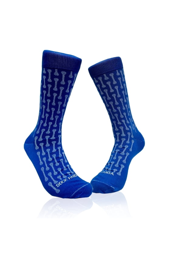 Bone Pattern Socks from the Sock Panda (Adult Large - Men's Shoe Sizes 8-12)