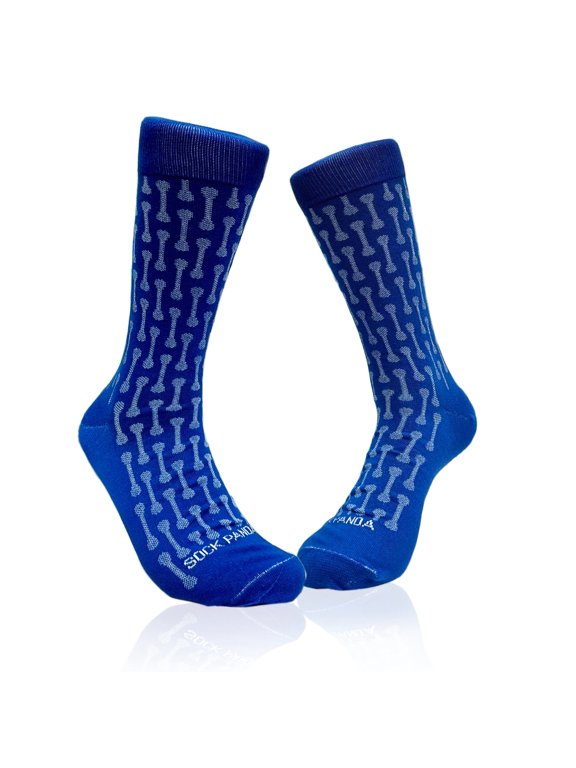 Bone Pattern Socks from the Sock Panda (Adult Large - Men's Shoe Sizes 8-12)