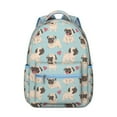 thumbnail image 1 of Bone Pattern Student Backpack - Stylish & Organized Storage for School Essentials, 1 of 2