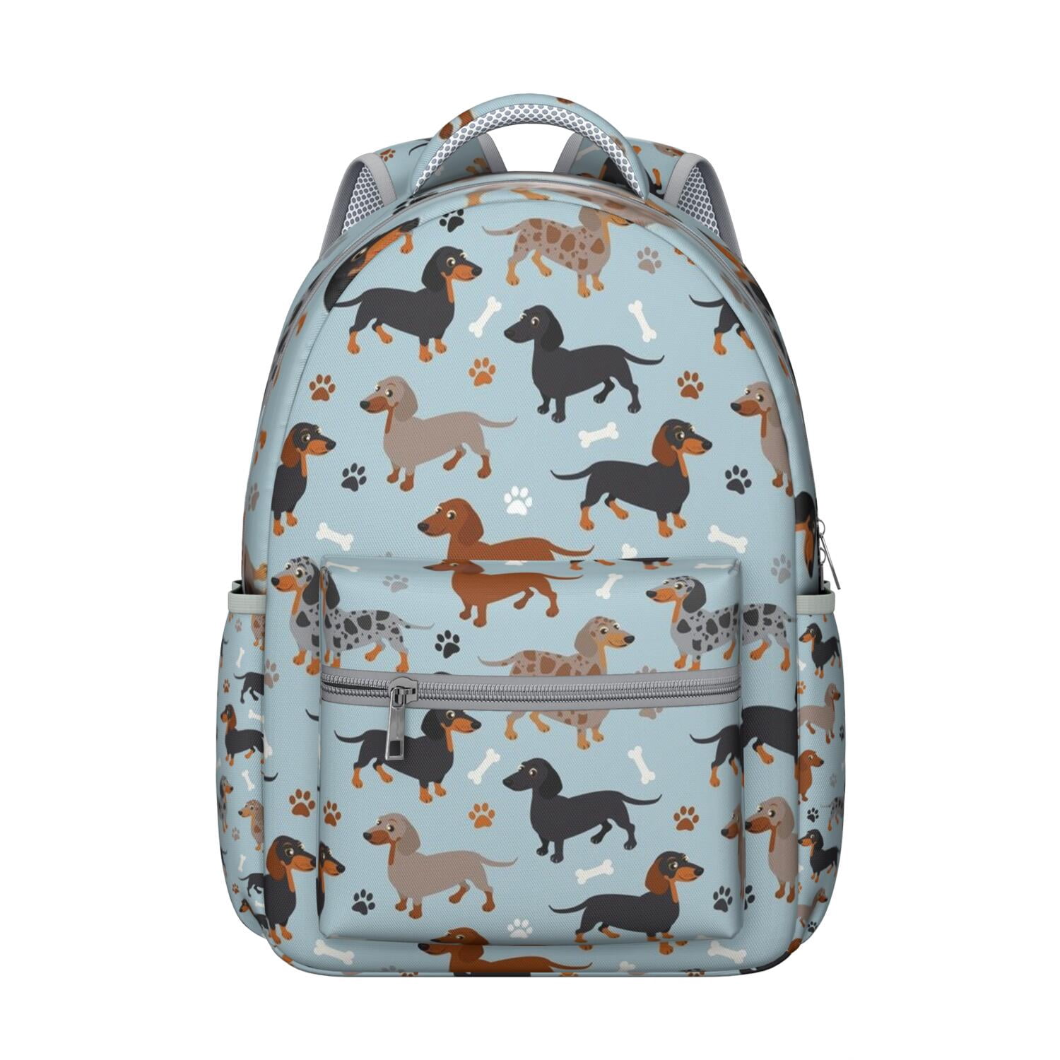 Bone Pattern Student Backpack - Stylish & Organized Storage for School Essentials