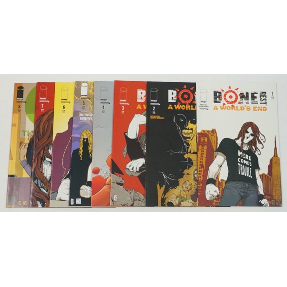 Bone Rest: A World's End #1-8 VF/NM complete series ; Image