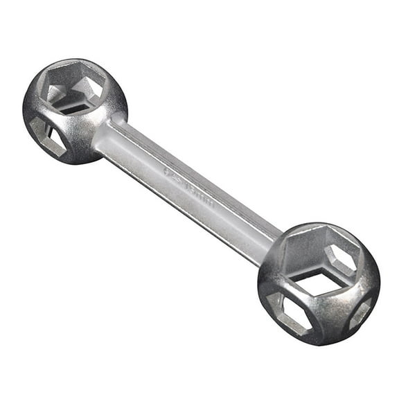 Bone Shape Hexagon Wrench Spanner 10 Holes Size 6-15mm 10 in 1 Galvanized Steel Hexagon Wrench Bikes Repair Tool