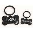thumbnail image 1 of Bone-Shaped Custom Dog Tag | Double-Sided Silent Pet ID with Personalized Name & Phone | Engraved Durable Tag for Dogs and Cats – Lightweight, Noise-Free Collar Accessory, 1 of 3