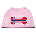 thumbnail image 1 of Bone Shaped Norway Flag Screen Print Shirts Light Pink XXXL- 20, 1 of 1